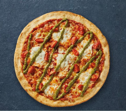 Caprese pizza